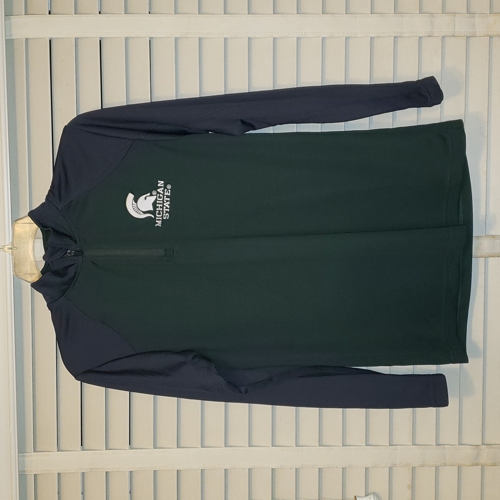 Michigan state wicking 1/4 zip